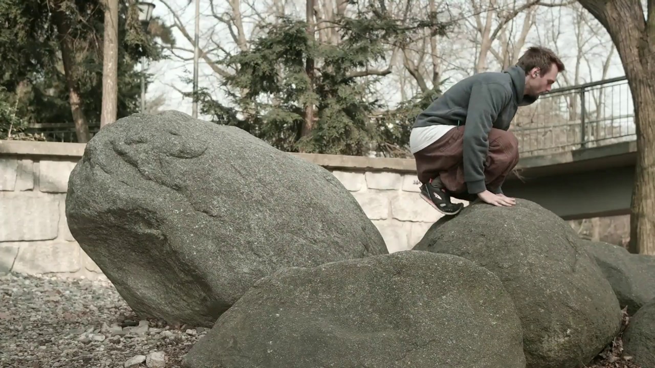 Sounds of pure parkour (asmr?)