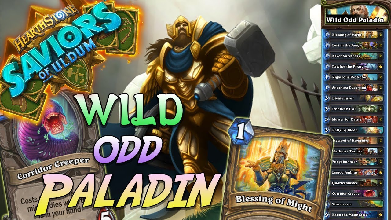 Wild Aggressive Odd Paladin Deck | Saviors of Uldum | Hearthstone