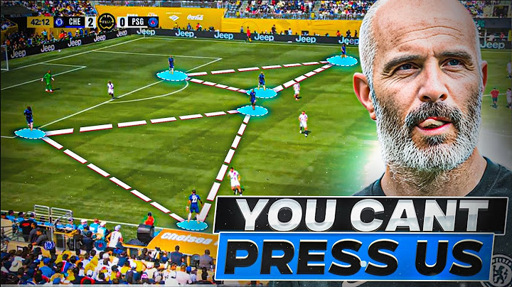 ENZO MARESCA Outsmarts PSG With Genius 4-4-2 Press! Chelsea 3-0 PSG 