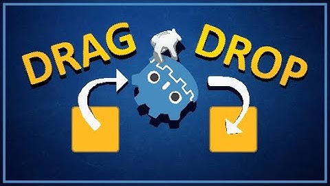 How To Drag And Drop In Godot - Basic Level Explanation