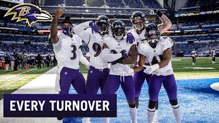 Every Ravens Defensive Turnover From 2020 | Baltimore Ravens