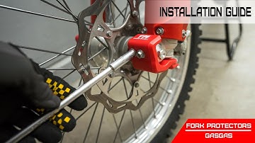 TM Designworks Fork Lug Protection | How-To Install | 2022 GasGas EX250F