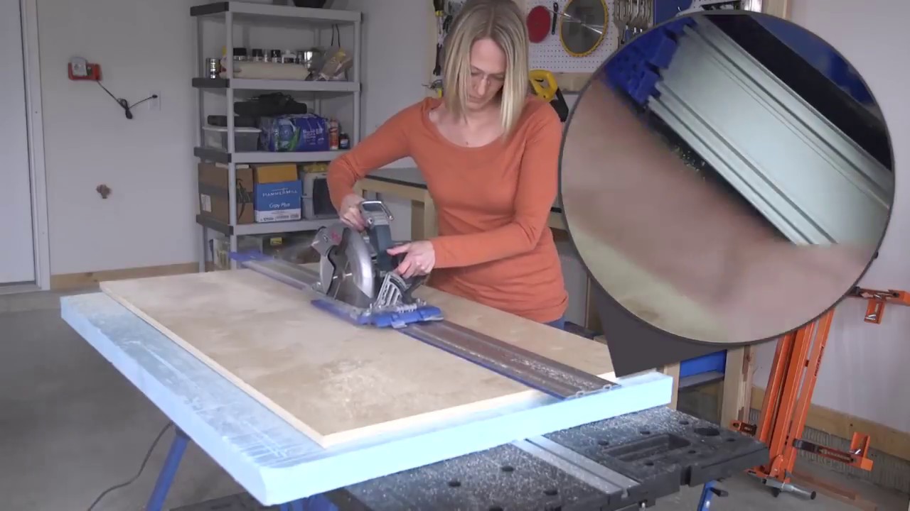 Kreg Accu Cut and RipCut Guide Track System YouTube