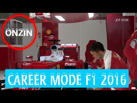 F1 2016: UITLEG CAREER MODE! (DUTCH)