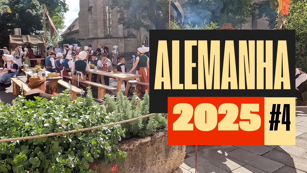 ALEMANHA EM FAMÍLIA 2025 #4 - Rothenburg, Porsche & Mercedes Museum e Hockenheimring - Setembro 2025