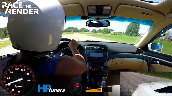 Acura TL autocross Mowog #6 2019 DCTC fastest lap
