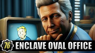 Fallout 76 Presidential Oval Office Enclave Bunker