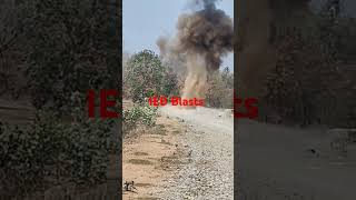 Abujmard CG #naxalites #iedblast #cobra #bastarchhattisgarhnews #action to neutralize miscreants 🥷🥷