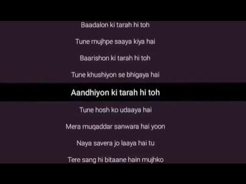 SANAM RE LYRICS (Title Song) - Arijit Singh, Mitho