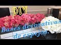 FLORERO O BASE CUADRADA DE ESPEJOS // DECORACION SUPER ELEGANTE #DECORACIONCONESPEJOS