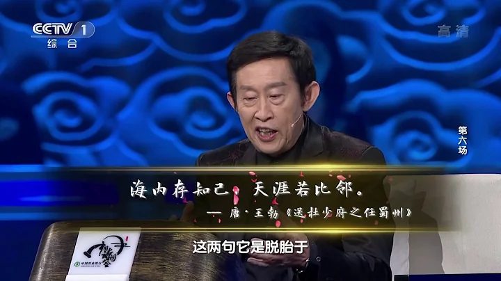 [中国诗词大会]王立群老师点评“海内存知己，天涯若比邻” | CCTV - 天天要闻