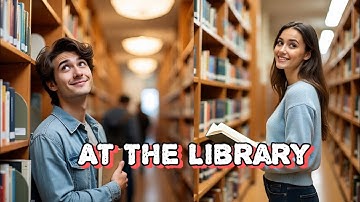 Learn English At The Library—Conversation for beginners and intermediate