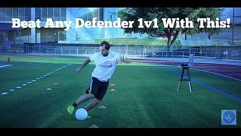 Soccer Drill To BEAT DEFENDERS 1v1