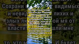 Очень сильная молитва. Защитная молитва к Господу. #молитва #религия #отченаш #молитвы