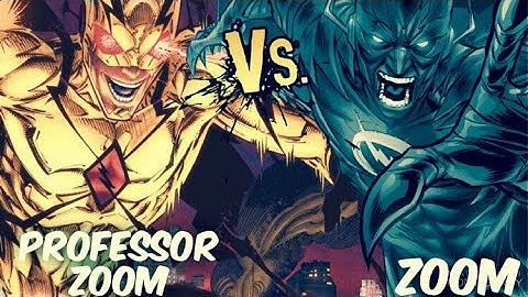 Professor Zoom Vs Zoom Who