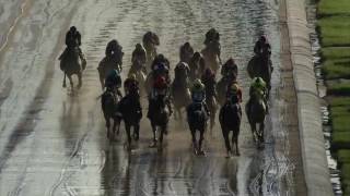 Head on replay of Always Dreaming winning the 2017 Kentucky Derby