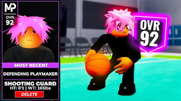 The New BEST BUILD in Roblox Playground Basketball