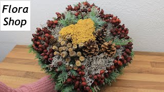 Grabgesteck für die Wintermonate selber machen – schön für Allerheiligen oder Totensonntag
