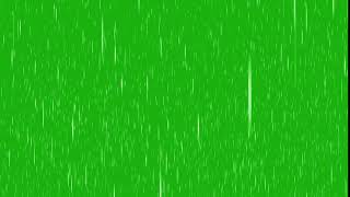 Rain Effect Green Screen