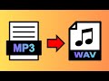 How To Convert MP3 to WAV File (Windows &amp; Mac) Mp3 Song