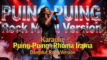 Karaoke Dangdut Rock – Puing Puing (Rhoma Irama) | Versi Rock Full Band Tanpa Vokal