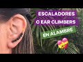 Como hacer aretes escaladores o ear climbers ✨💫💝 [ALAMBRISMO] Paso a paso // Como PULIR pieza