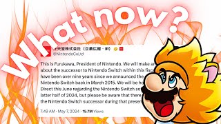 Switch Successor announcement from Nintendo's president