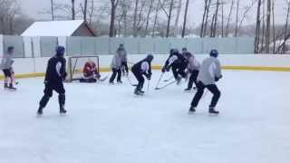 2015 Outdoor Practice at Steel Family Rink