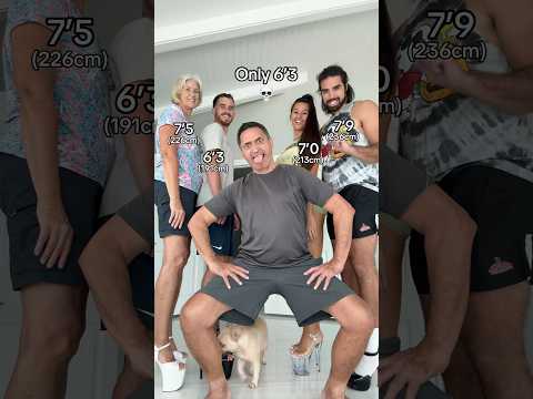 Dad Took All The Short Genes Tall Family