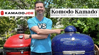 Komodo Kamado vs Kamado Joe - An In Depth Look at Both | Rum and Cook
