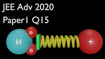 JEE Advanced 2020 solutions | Paper 1 Question 15 | Electrostatics | Class 12 | Physics