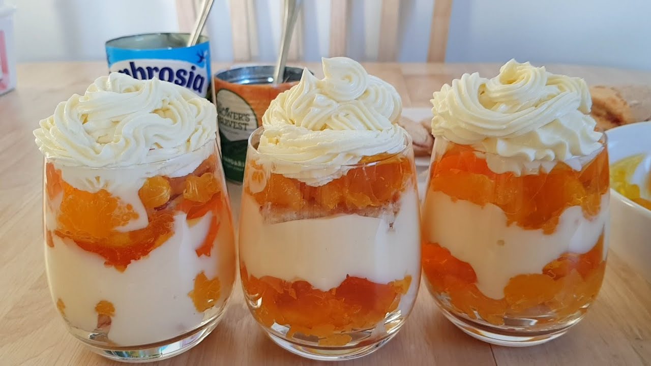 Orange Trifles! Our GoTo Dessert that it's easy to make! YouTube