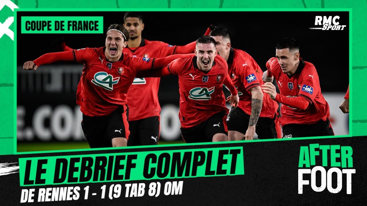 Rennes 1-1 (9 tab 8) OM : le débrief complet de l'After foot - YouTube