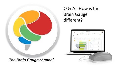 Q & A.  How is Brain Gauge different from other methods?