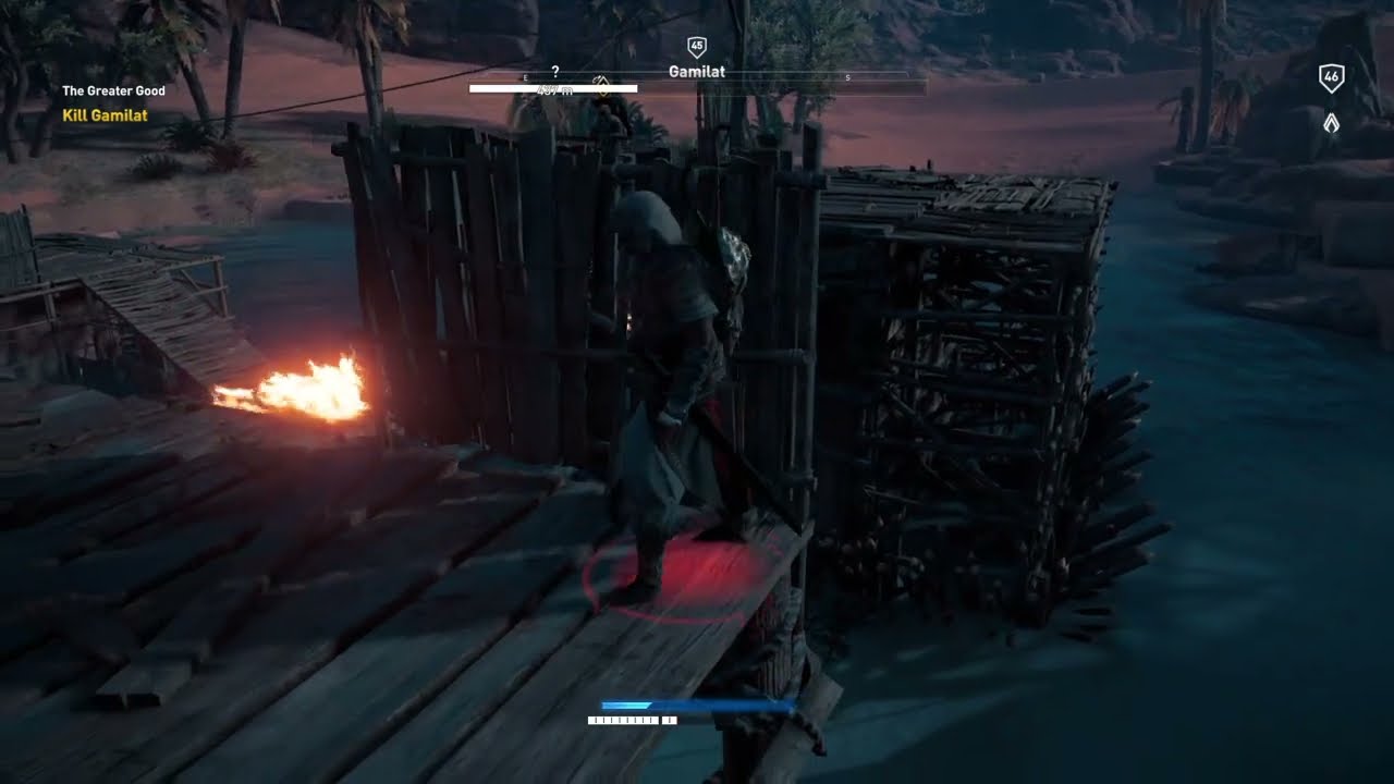 Assassin's Creed Origins: Gamilat Boss Fight And Memory Corridor