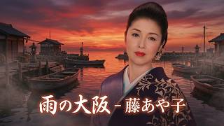 💔 雨の大阪 - 藤あや子  Ayako Fuji【歌詞付き・高音質】♪ 日本演歌名曲ベスト ♪ 涙が止まらない昭和の懐かしい歌メドレー