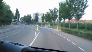 Ambulance inside A1 Heemskerk (extremely short clip)