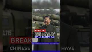 Chinese companies have been discussing major new arms sales to Iran, explicitly ignoring US letter