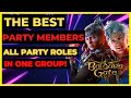 BG3 - The BEST PARTY Members &amp; PARTY SYNERGY Guide - ALL ROLES in ONE GROUP! Tactician Ready