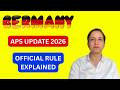 APS India Latest Update for Indian Students | 70% Rule from 2026 Explained with Official Website