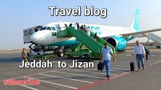 First travel Jizan|Jeddah to Jizan| with Flynas|