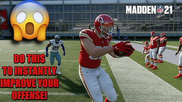 THIS ONE SIMPLE TIP WILL INSTANTLY IMPROVE YOUR MADDEN 21 OFFENSE! DESTROY THE MIKE BLITZ 3 DEFENSE!