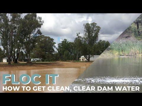 HOW TO GET CLEAN, CLEAR DAM WATER - Floc It - How To Clear Muddy Dams Fast