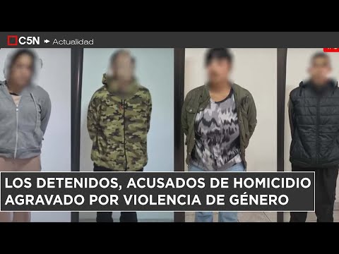 TRIPLE FEMICIDIO: A los DETENIDOS los ACUSAN de HOMICIDIO AGRAVADO POR VIOLENCIA DE GÉNERO