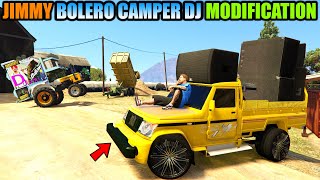 JIMMY BOLERO CAMPER DJ MODIFICATION | GTA 5 😲