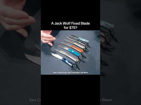 Jack Wolf Made a Premium Fixed Blade You Can Actually Afford!    