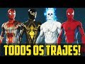 Marvel's Spider-Man PS4 - Todas as roupas!