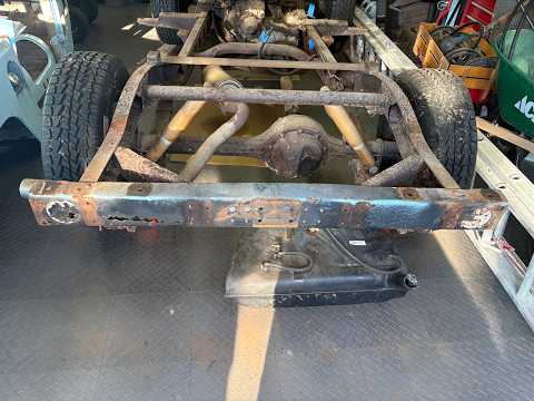 Episode 24: Cleaning Off the Frame’s Rear Crossmember