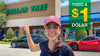 ¿Qué se consigue en las tiendas TODO A $1 DÓLAR?  Dollar Tree USA