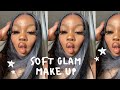 SOFT GLAM DETAILED TUTORIAL FOR BROWN/DARK SKIN | FLUFFY BROWS TUTORIAL | FT REFY BEAUTY